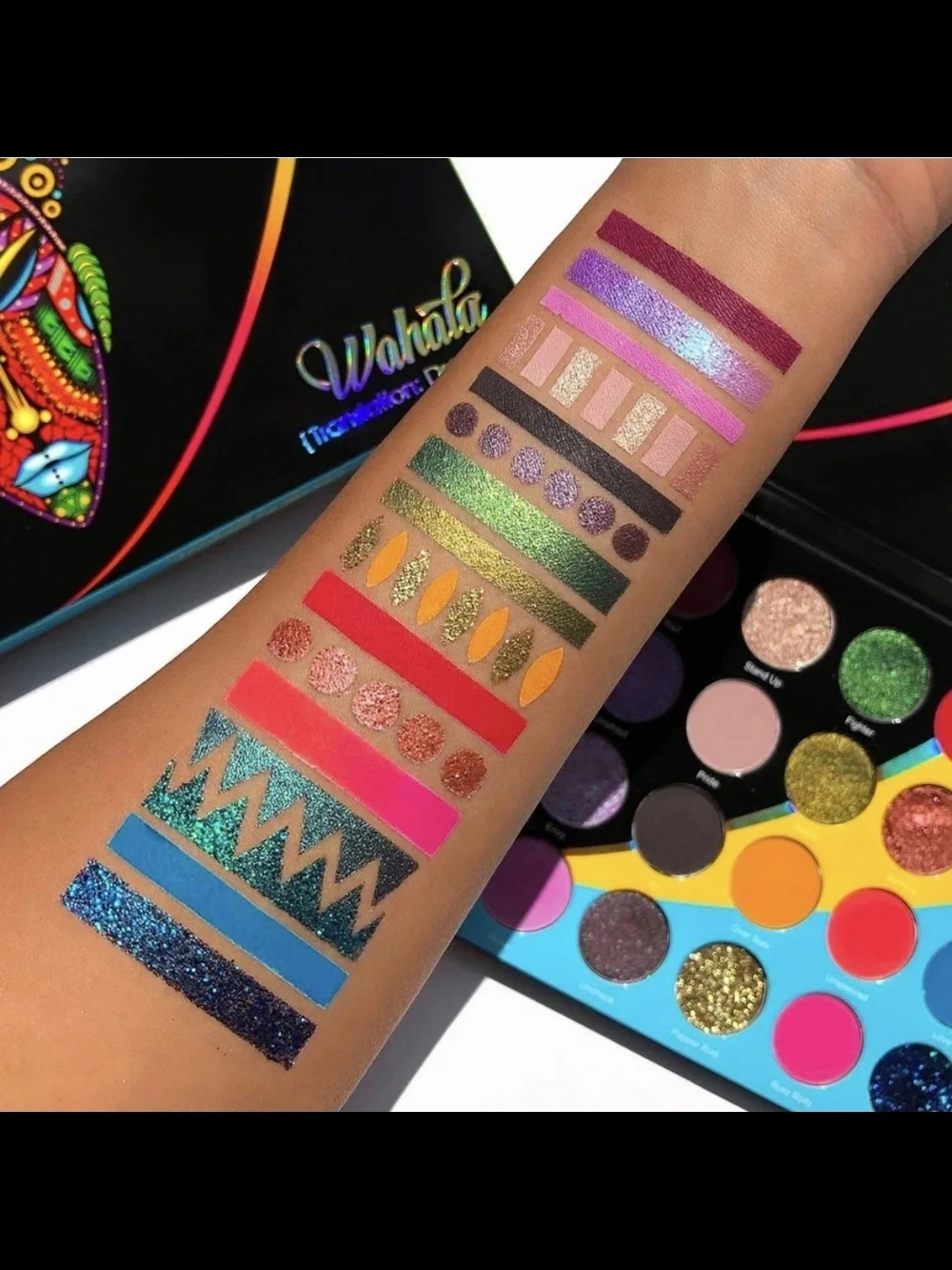 Juvia's Place Wahala Palette - Vibrant Multicolor Tribal Mask